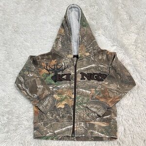 🦆 King’s Camo Hoodie Size 4T